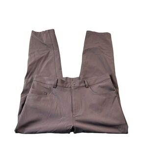 State & Liberty Brown Performance Men's Stretch Chino Size 34x28